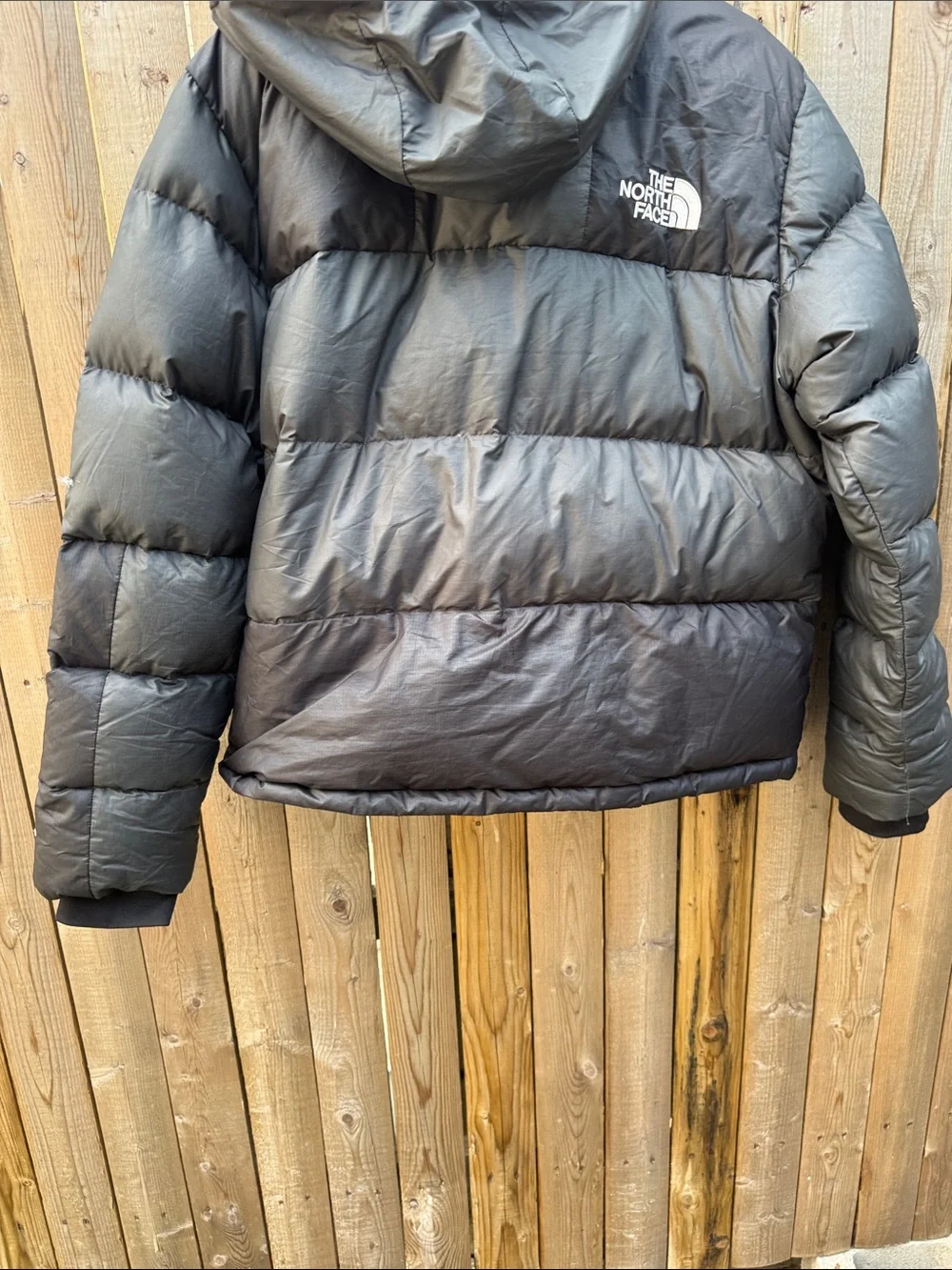 The North Face nuptse  Hooded Puffer Jacket